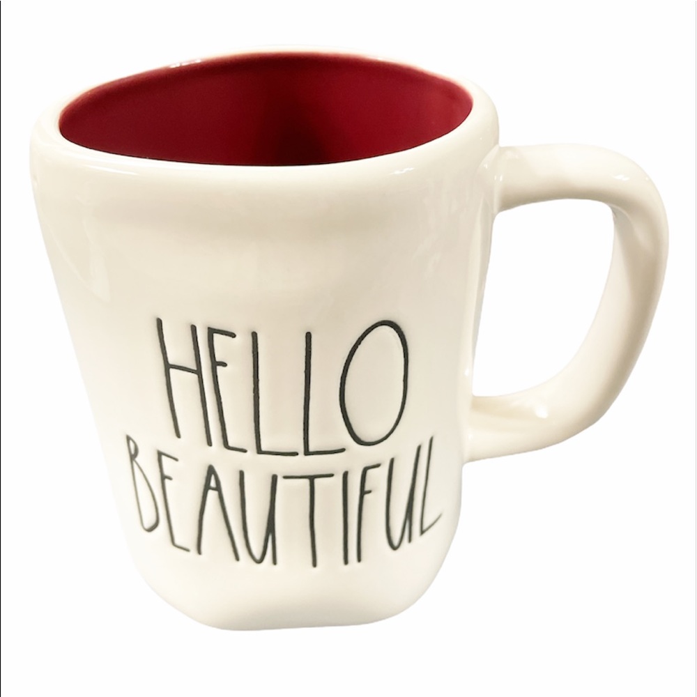 NEW Rae Dunn HELLO BEAUTIFUL Mug